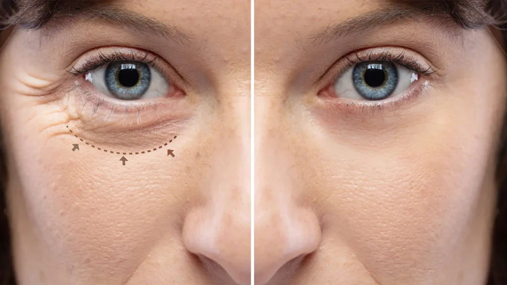 Under Eye Rejuvenation Before and After