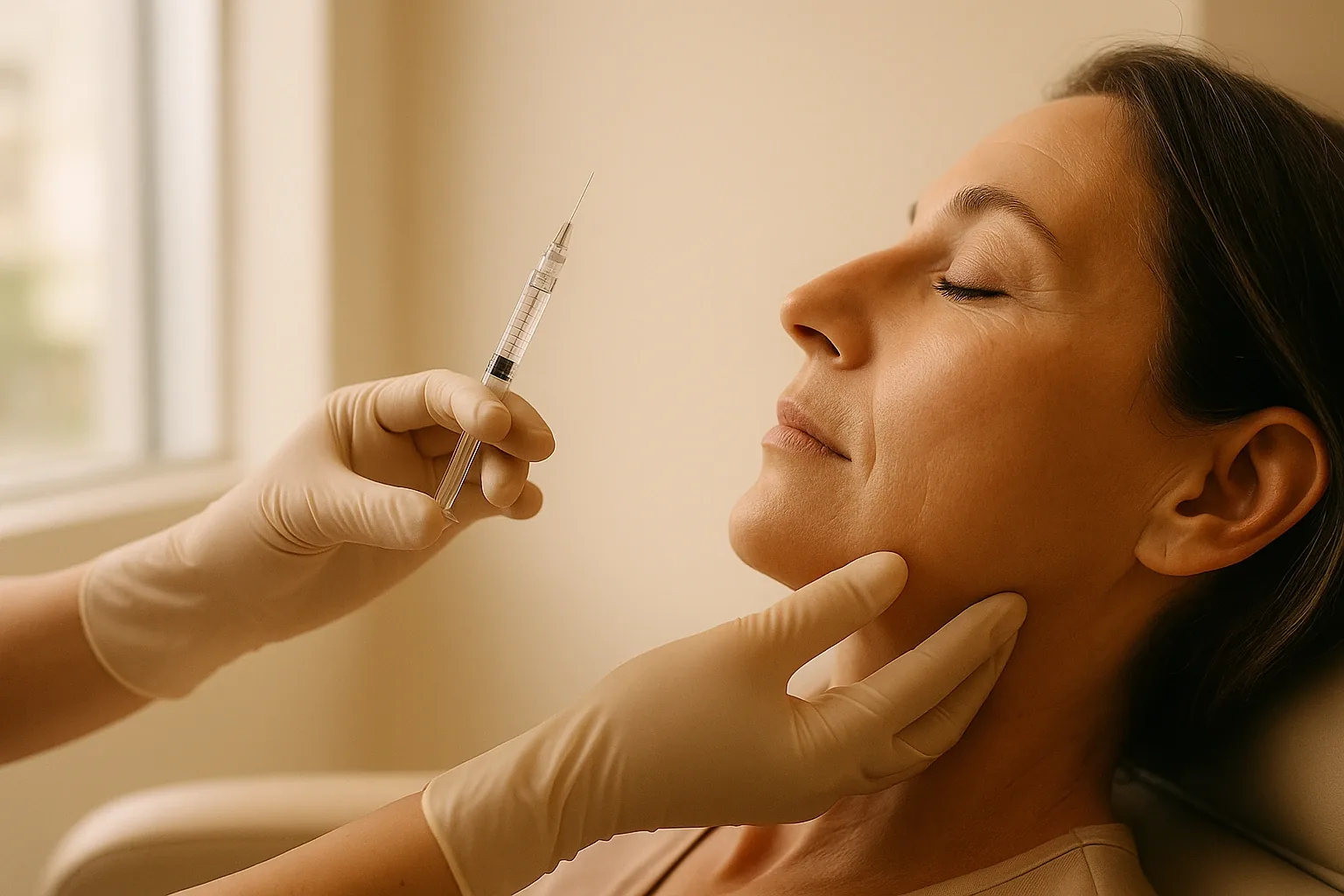 The chin filler procedure: hyaluronic acid injection for chin definition