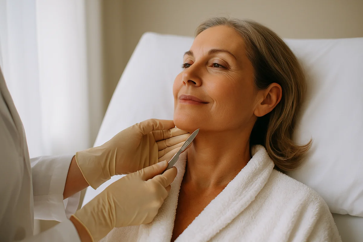 The jowl lift procedure - what to expect