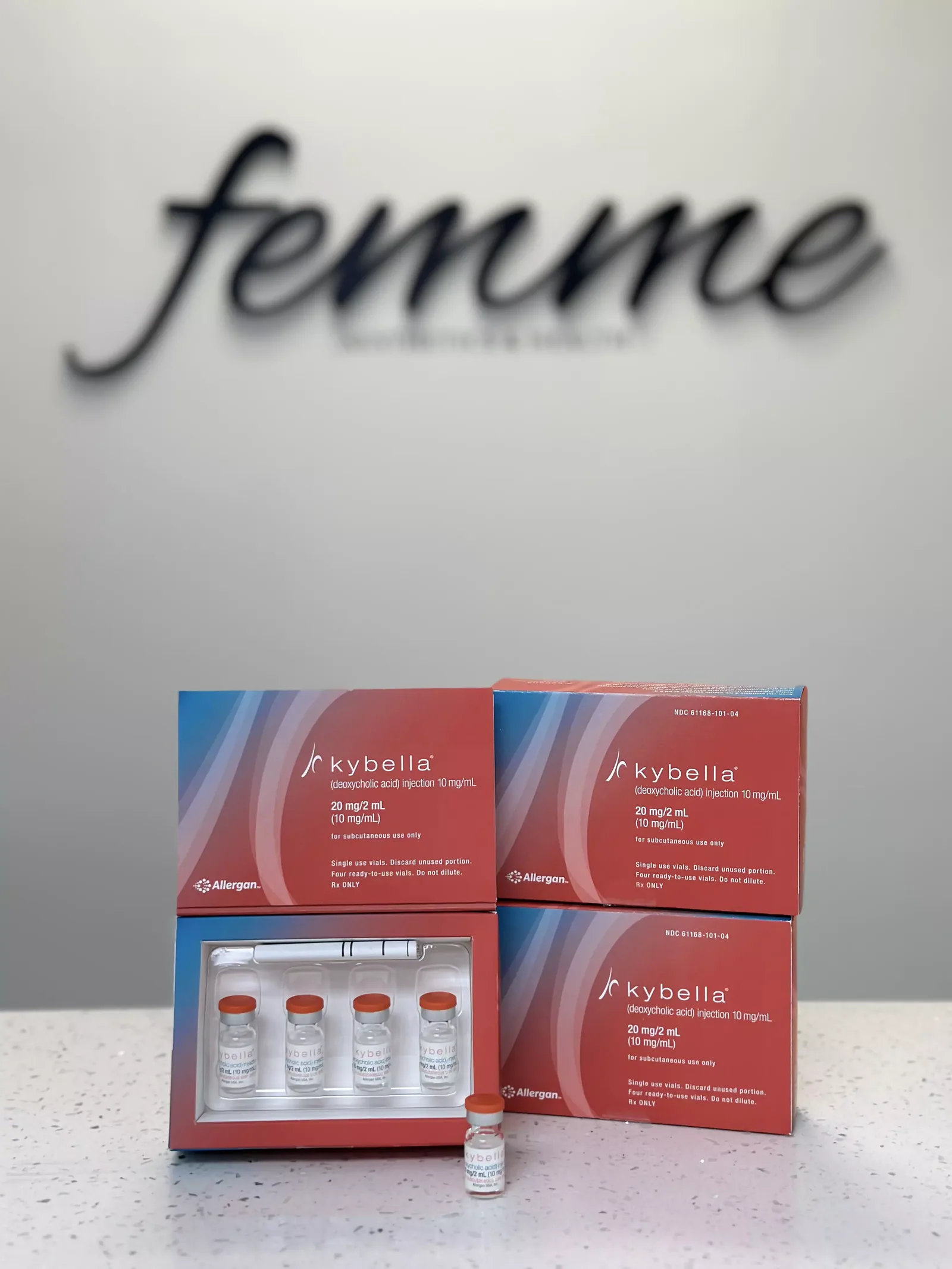 Kybella Treatment for Double Chin at Femme Aesthetics Miami