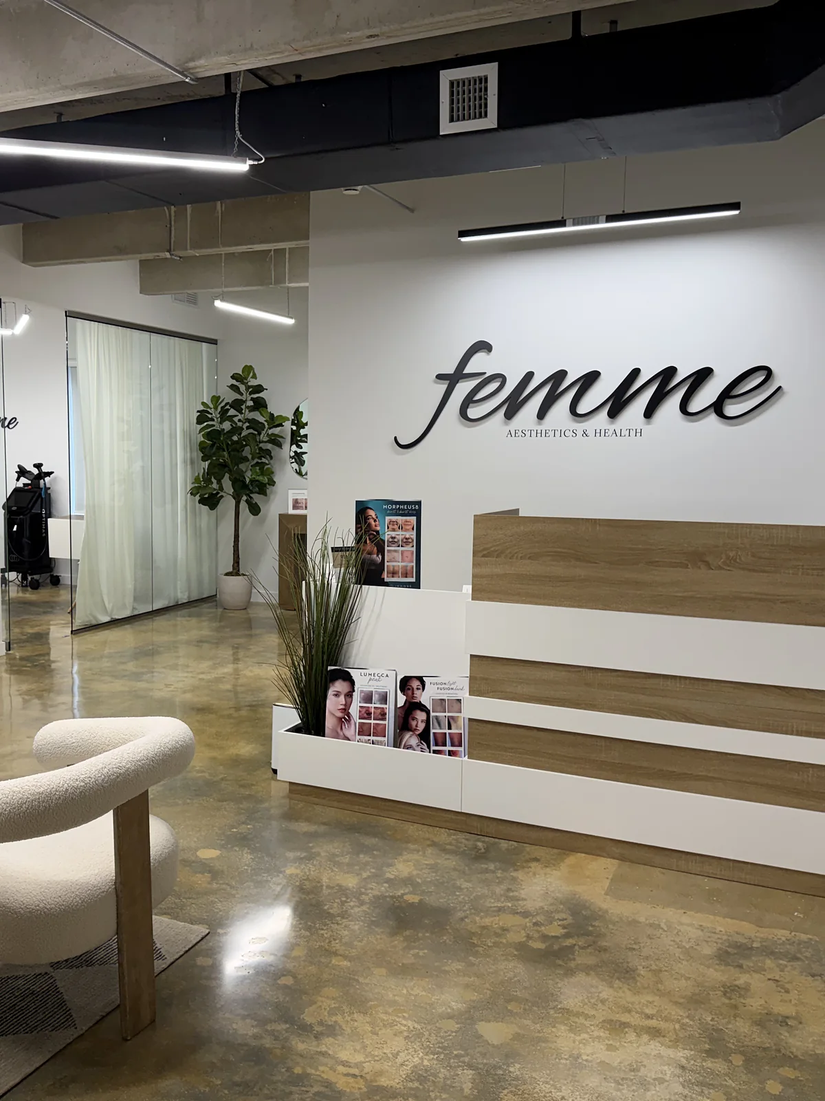 Femme Aesthetics reception in South Miami